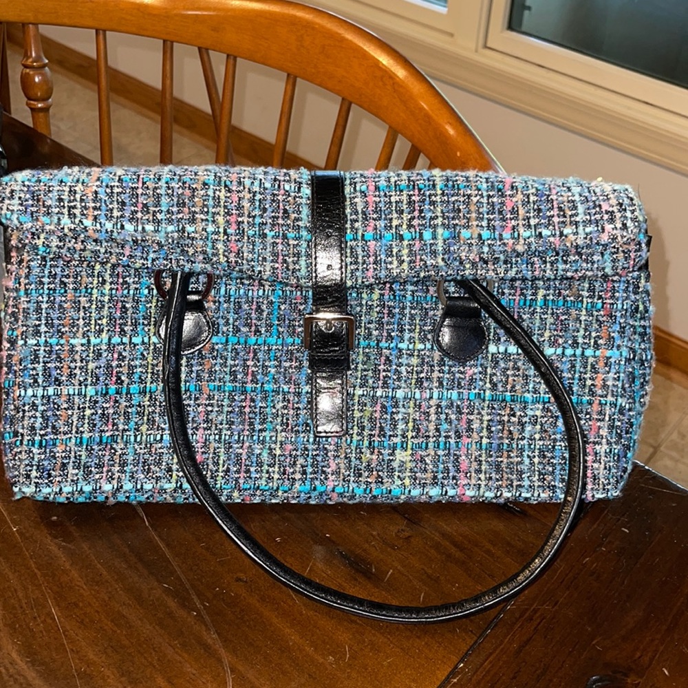 Fall/Winter Tweed Shoulder Bag
